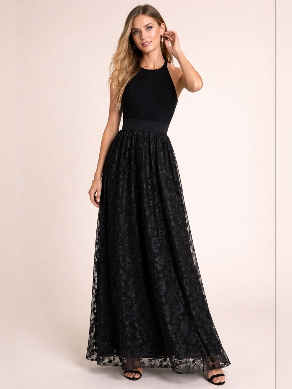 MILLY Lace Evening Dress